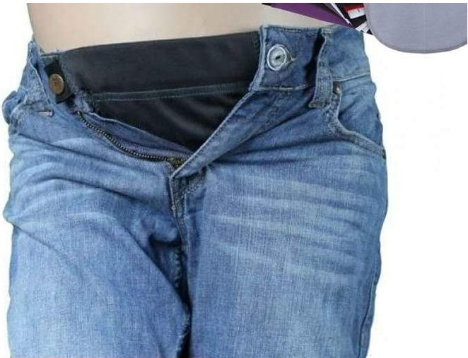 Mune's Cradle Maternity Pants Extender – Elastic Waistband Buttons for Regular Pants