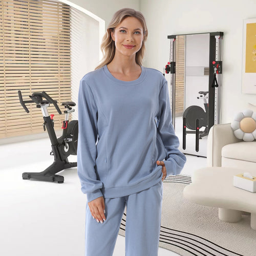 Mune's Cradle Breastfeeding Sweater with Zipper Access - Soft Cozy Nursing Top