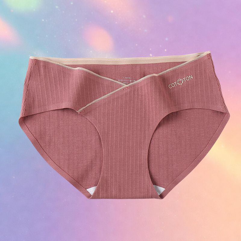 Mune's Cradle Cotton Low Rise Pregnancy Panties