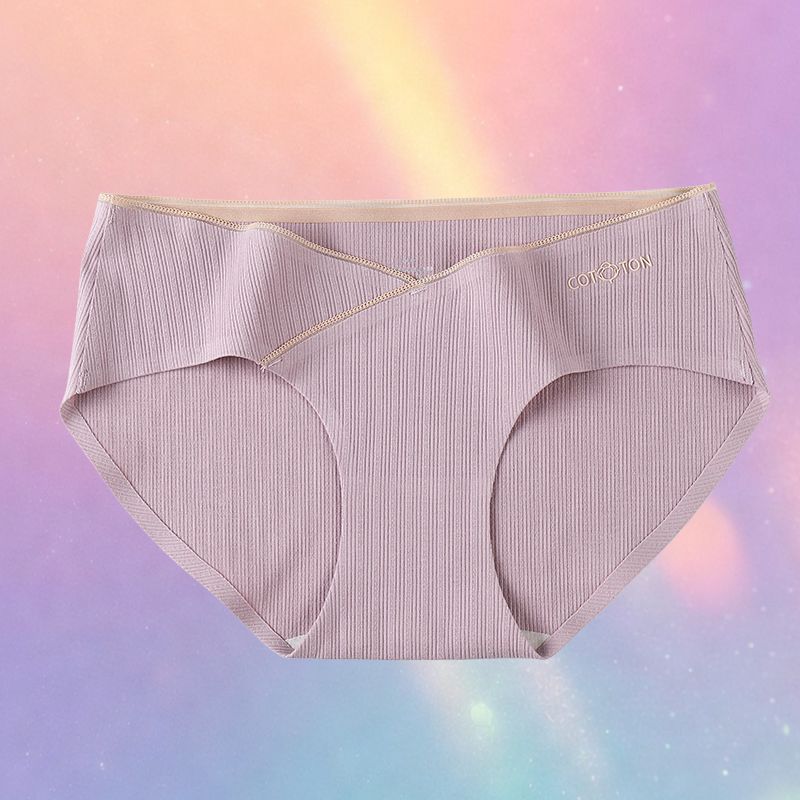 Mune's Cradle Cotton Low Rise Pregnancy Panties