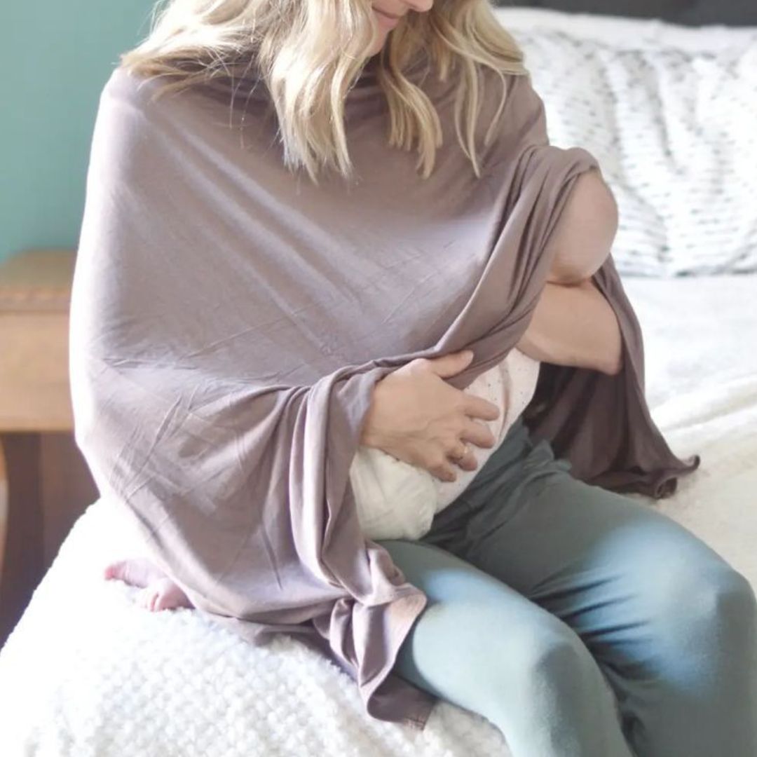 Mune's Cradle Modal Breastfeeding Shawl - Nursing Cover & Fashion Scarf