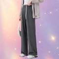 Mune's Cradle High Rise Maternity Sweatpants with Clip Drawstring – Soft Ice Silk