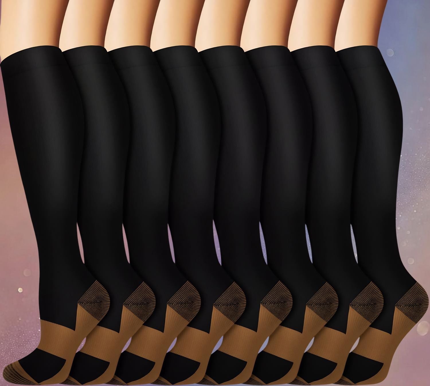 Mune's Cradle Compression Socks for Pregnancy & Daily Wear - Gentle Leg Relief