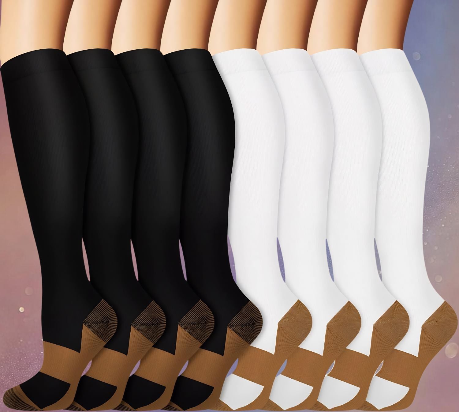 Mune's Cradle Compression Socks for Pregnancy & Daily Wear - Gentle Leg Relief