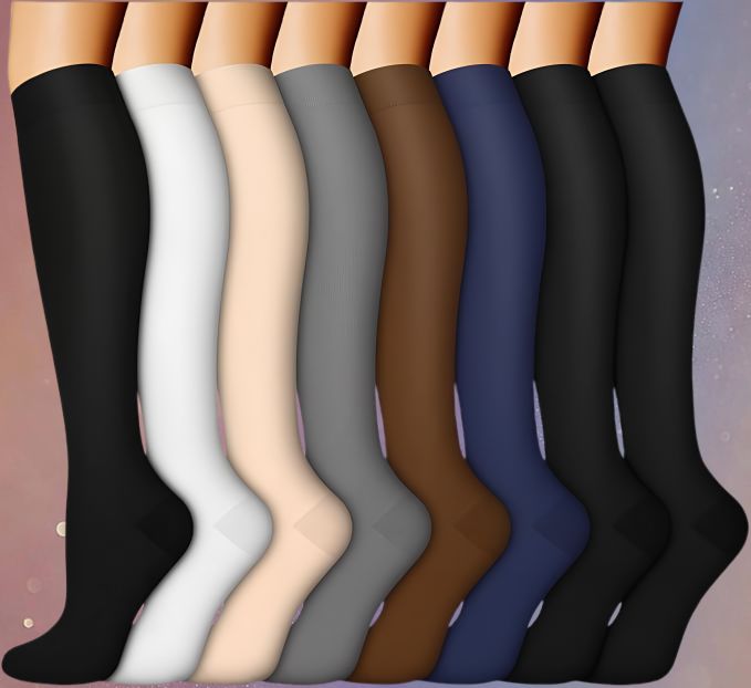 Mune's Cradle Compression Socks for Pregnancy & Daily Wear - Gentle Leg Relief