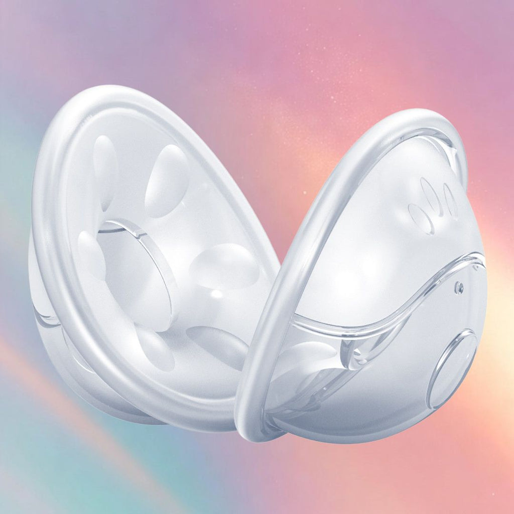 Mune's Cradle Discreet Silicone Breast Milk Collector - Leak-Proof and Portable