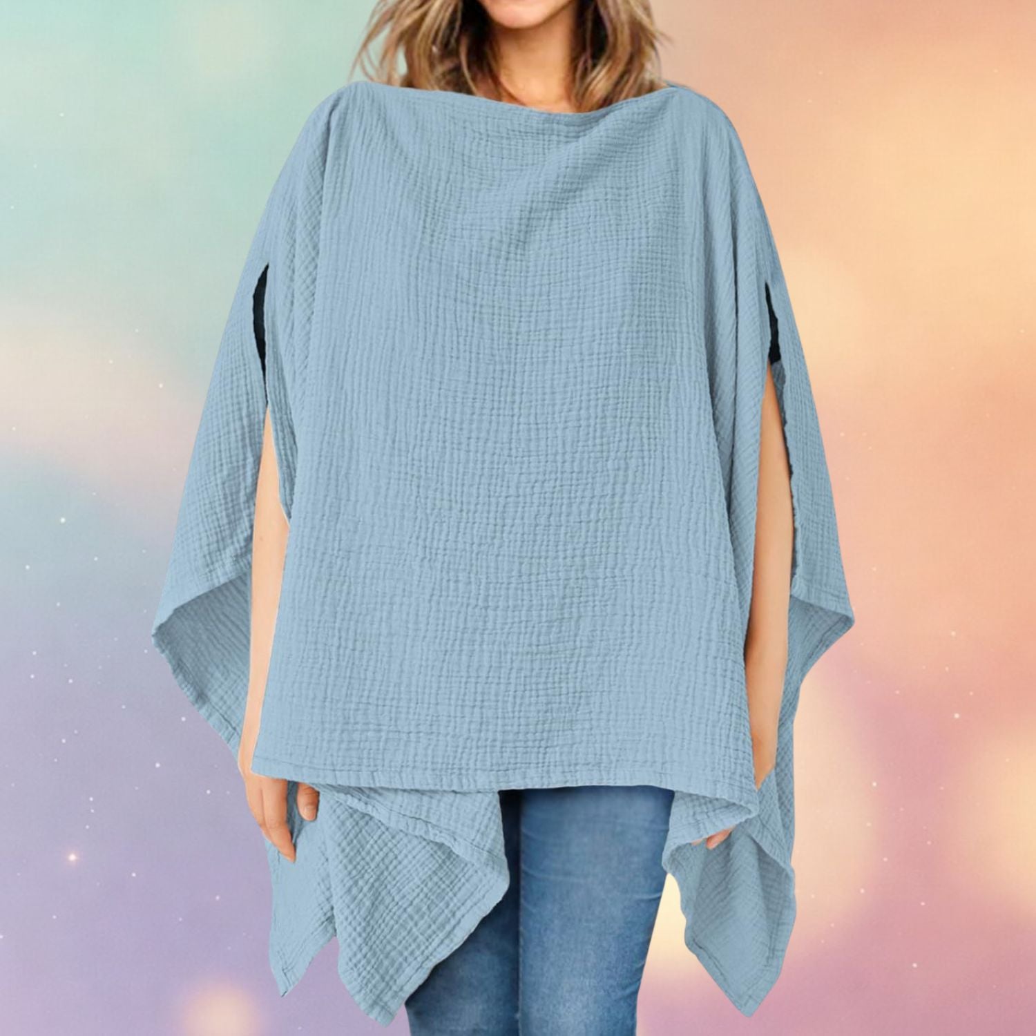 Mune's Cradle Gauze Cotton Nursing Shawl