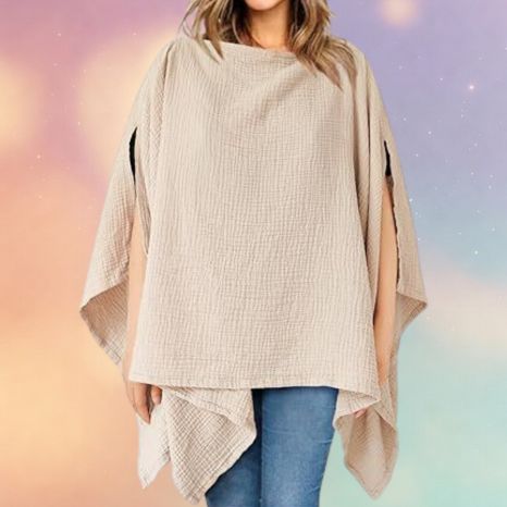Mune's Cradle Gauze Cotton Nursing Shawl
