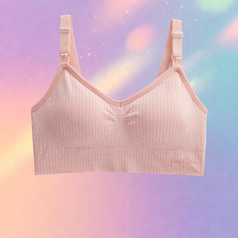 Mune's Cradle Nylon Breastfeeding & Hands-Free Pumping Bra