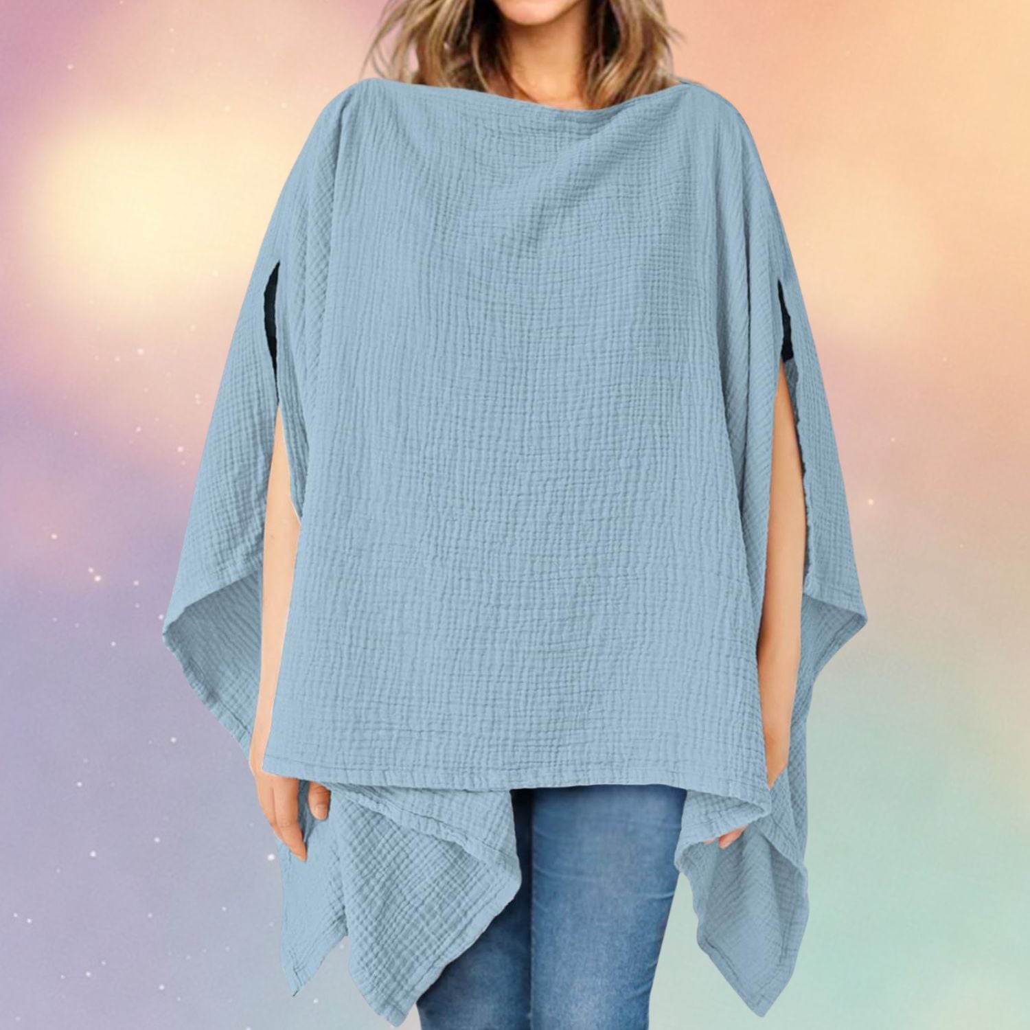 Mune's Cradle Gauze Cotton Nursing Shawl
