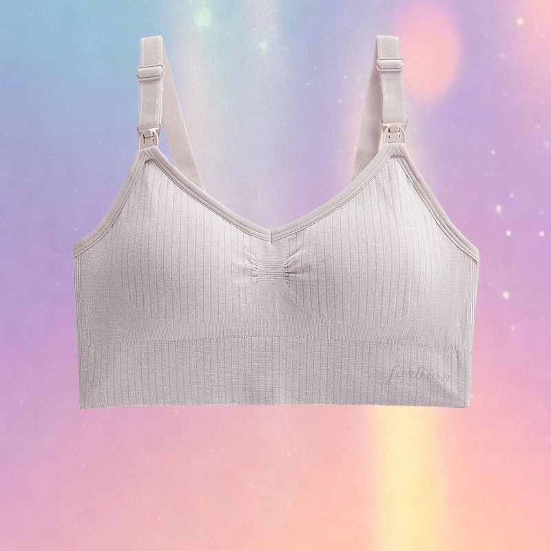 Mune's Cradle Nylon Breastfeeding & Hands-Free Pumping Bra