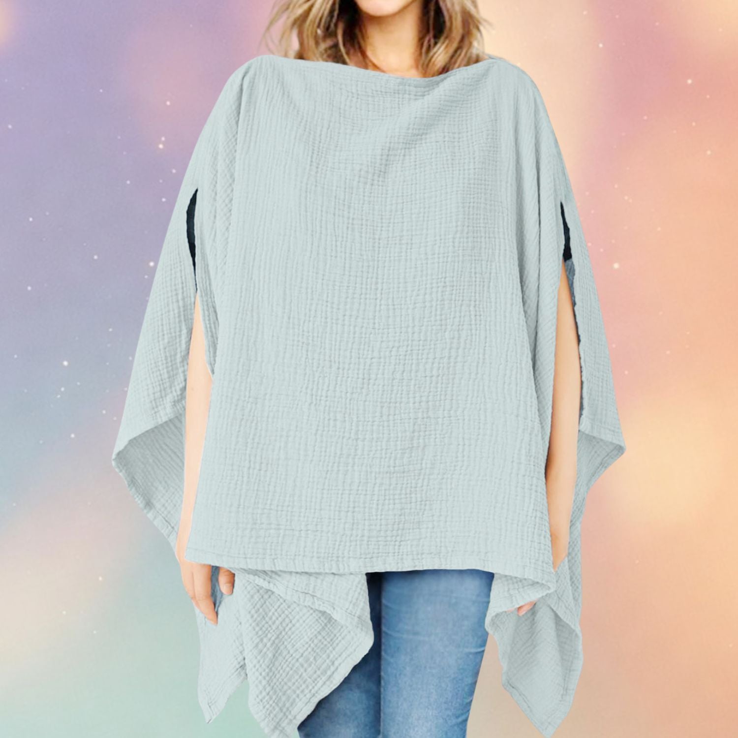 Mune's Cradle Gauze Cotton Nursing Shawl