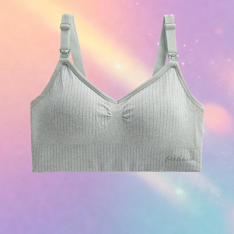 Mune's Cradle Nylon Breastfeeding & Hands-Free Pumping Bra