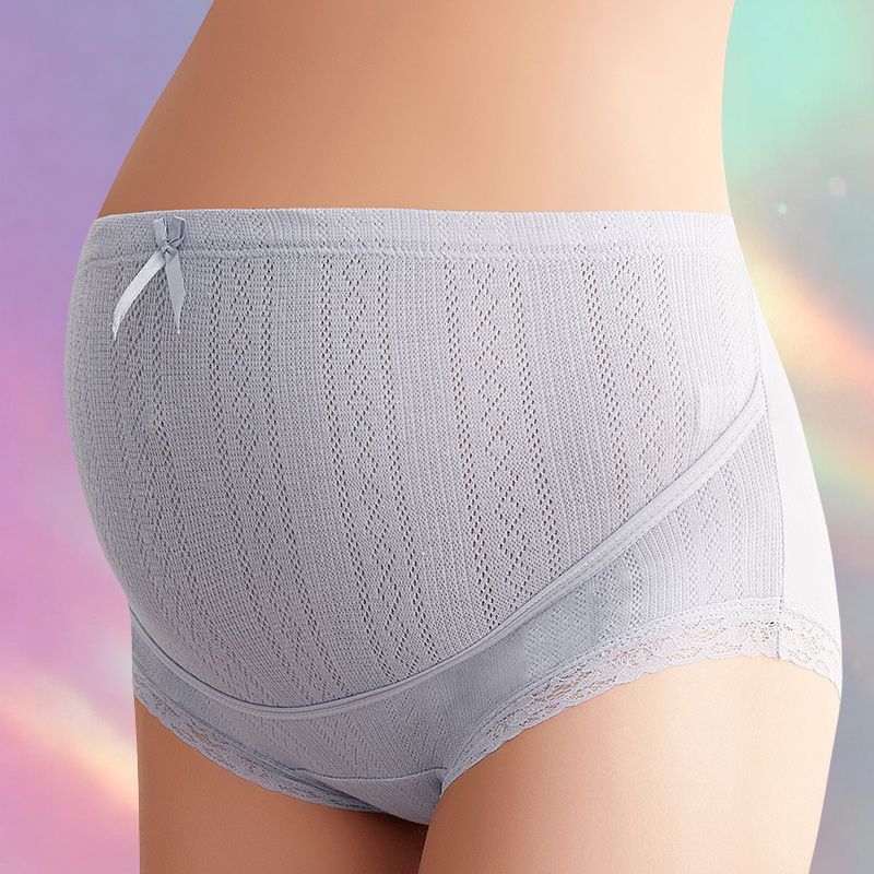 Mune's Cradle High Rise Maternity Panties - Soft Cotton with Adjustable Band