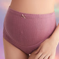 Mune's Cradle High Rise Maternity Panties - Soft Cotton with Adjustable Band