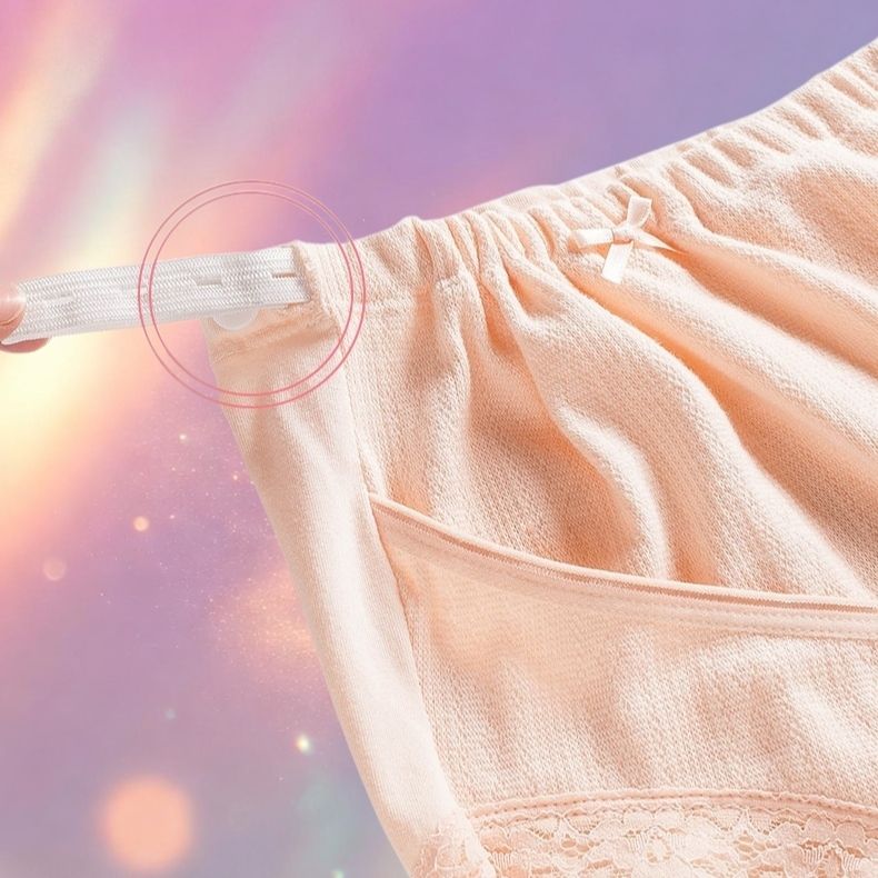 Mune's Cradle High Rise Maternity Panties - Soft Cotton with Adjustable Band
