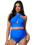 Mune's Cradle 2-Piece Pregnancy Swimsuit - High Rise Bottoms